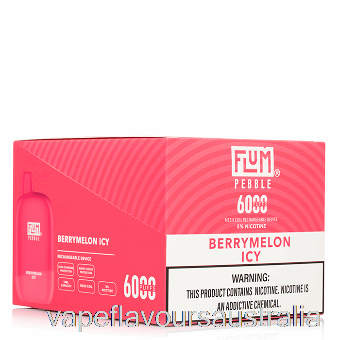 Vape Australia [10-Pack] Flum Pebble 6000 Disposable